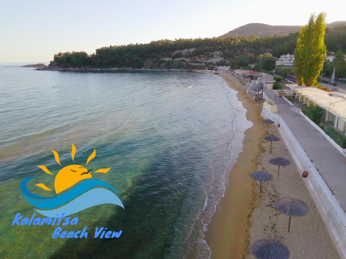 Kalamitsa Beach View 카발라 외부 사진