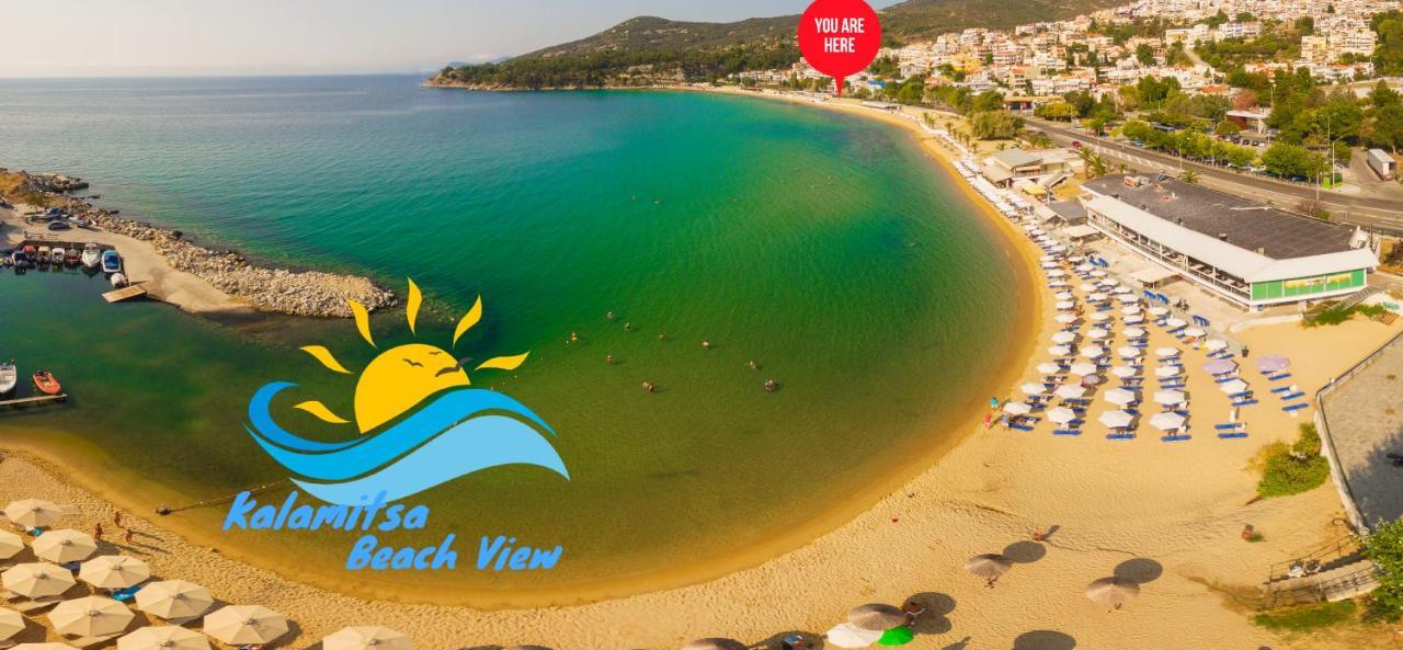 Kalamitsa Beach View 카발라 외부 사진